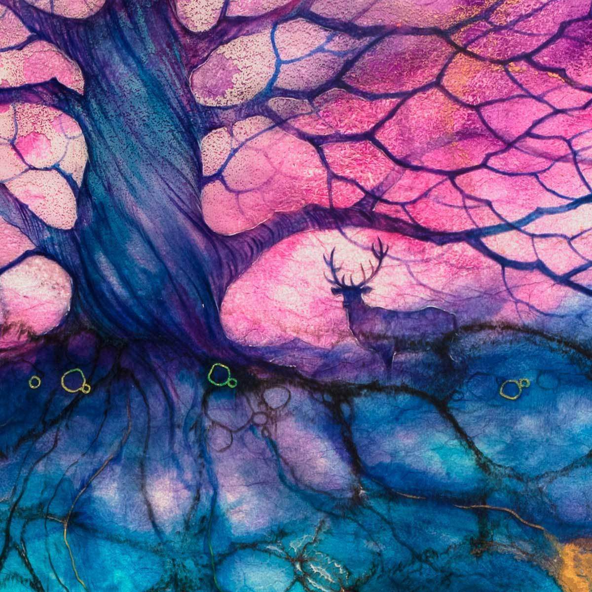 Bearing Witness - Original - SOLD by artist Kerry Darlington - Wyecliffe Galleries