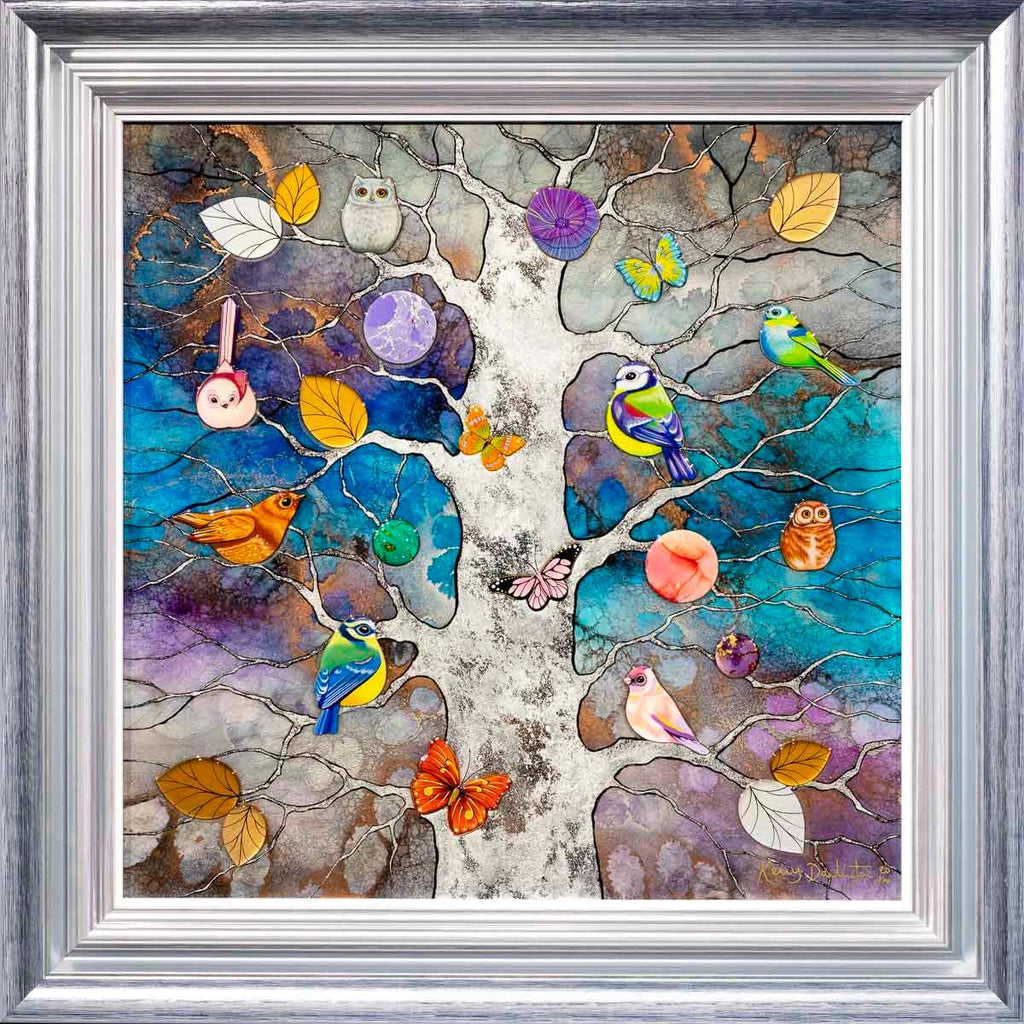 Beautiful Silence - Original - SOLD by artist Kerry Darlington - Wyecliffe Galleries