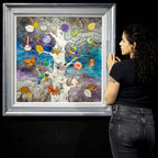 Beautiful Silence - Original - SOLD by artist Kerry Darlington - Wyecliffe Galleries