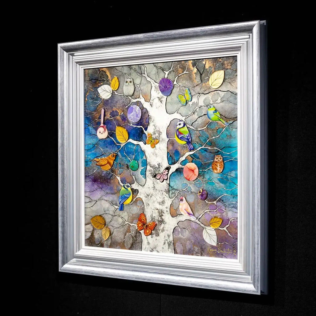 Beautiful Silence - Original - SOLD by artist Kerry Darlington - Wyecliffe Galleries