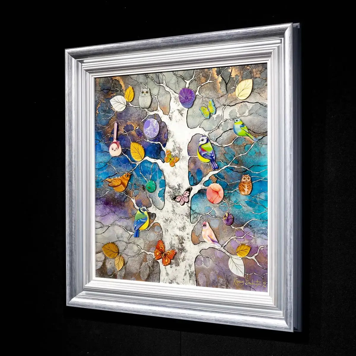 Beautiful Silence - Original - SOLD by artist Kerry Darlington - Wyecliffe Galleries