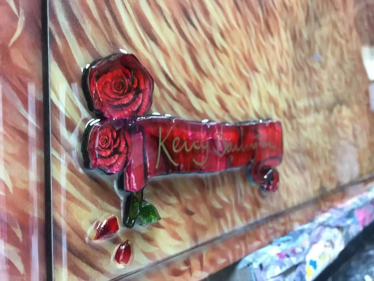 Beauty and the Beast - Edition - SOLD by artist Kerry Darlington - Wyecliffe Galleries