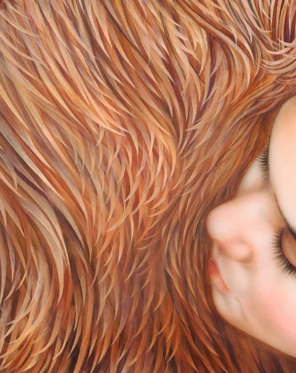 Beauty and the Beast - Edition - SOLD by artist Kerry Darlington - Wyecliffe Galleries