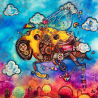 Beezyjet - Edition - SOLD OUT by artist Kerry Darlington - Wyecliffe Galleries