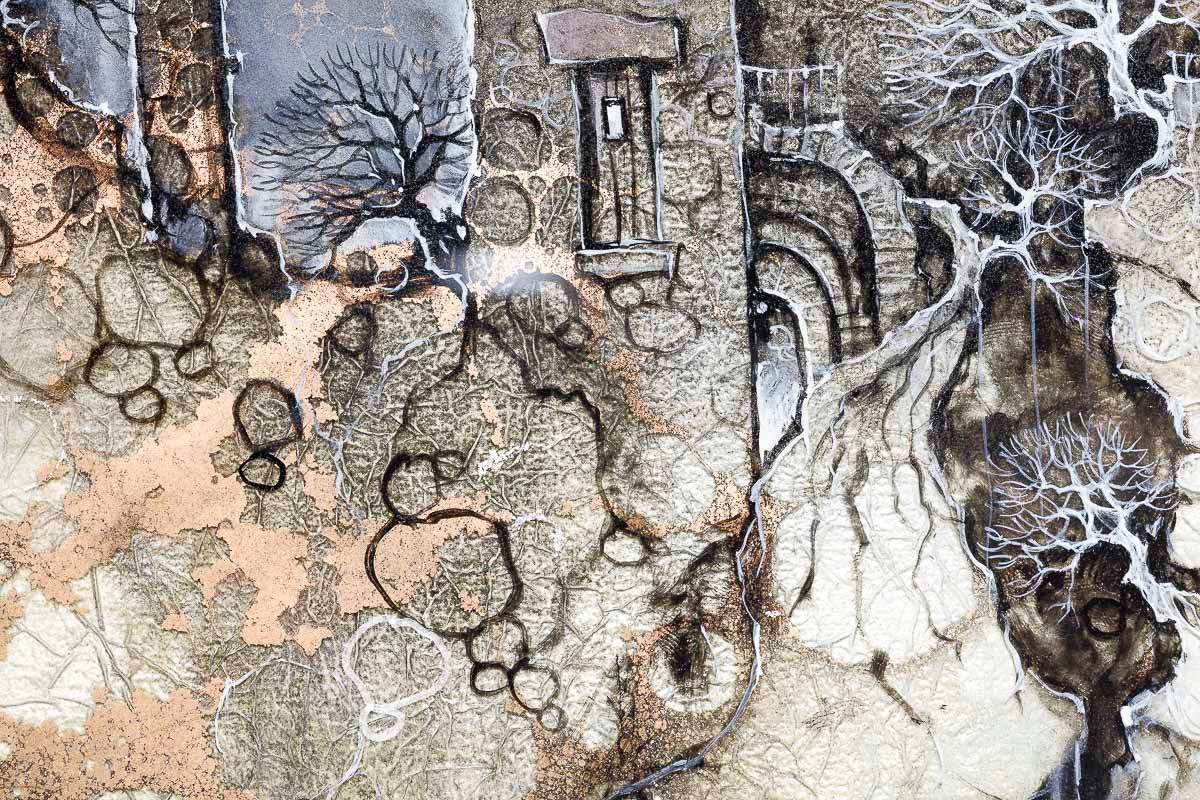 Belladonna Lane - Original by artist Kerry Darlington - Wyecliffe Galleries