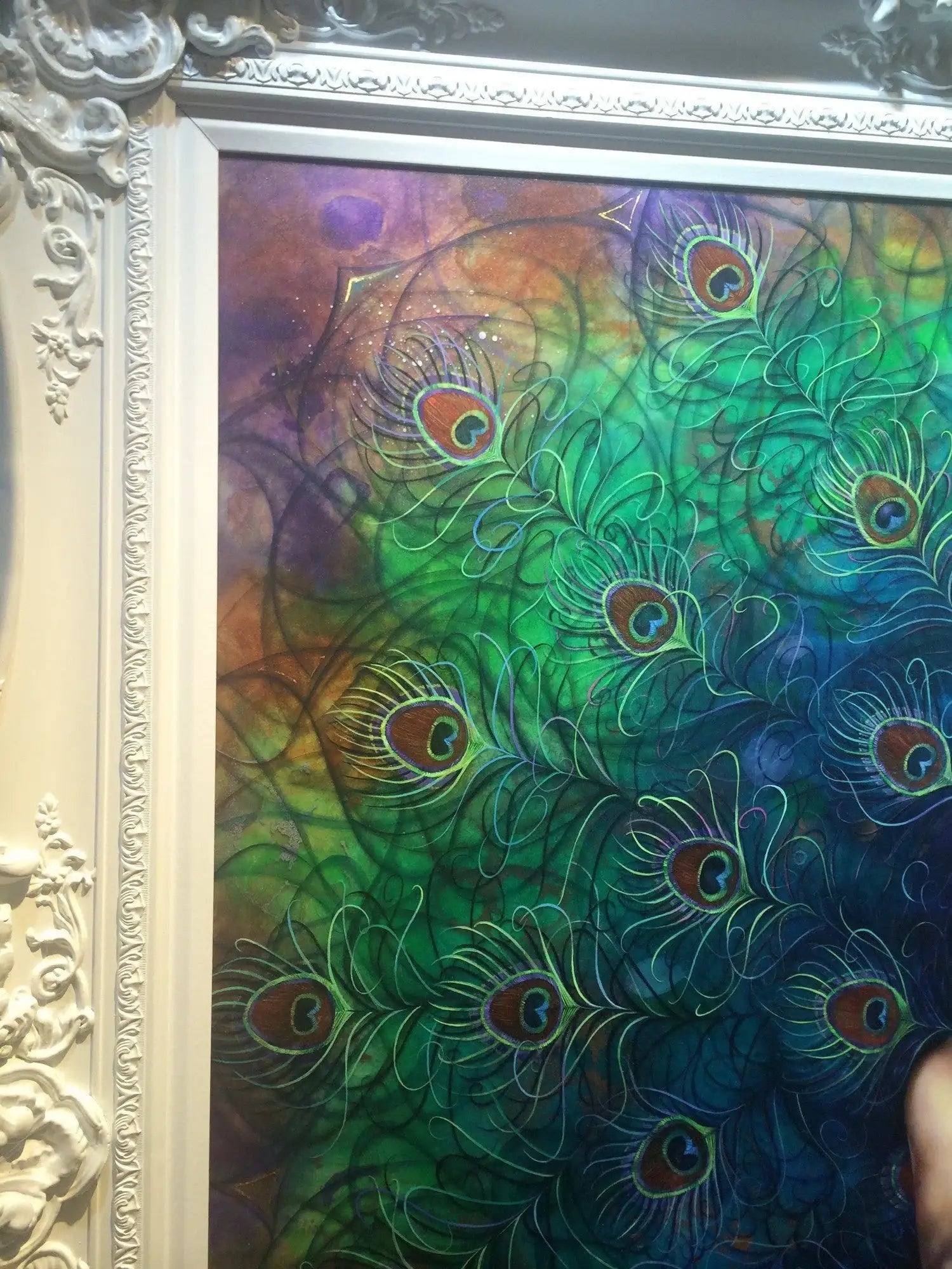 Bird of Hera - Original - SOLD by artist Kerry Darlington - Wyecliffe Galleries