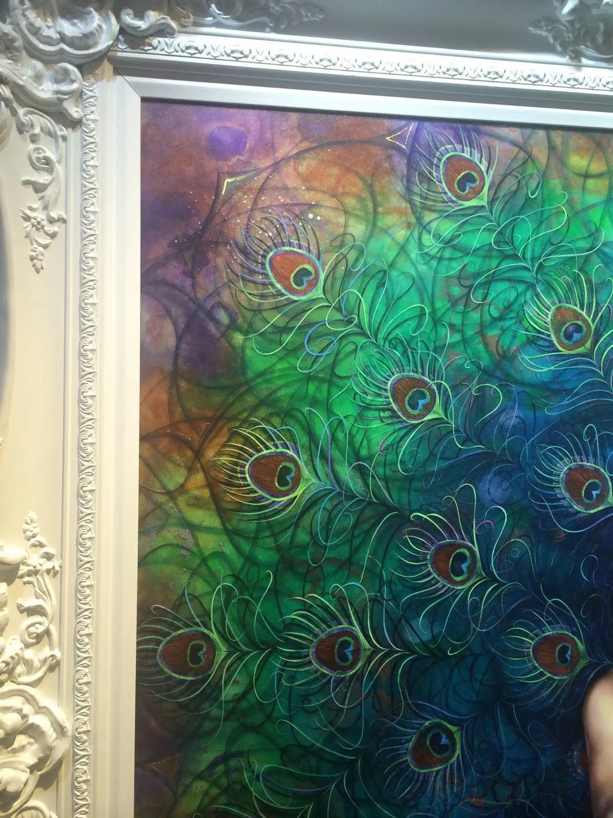 Bird of Hera - Original - SOLD by artist Kerry Darlington - Wyecliffe Galleries