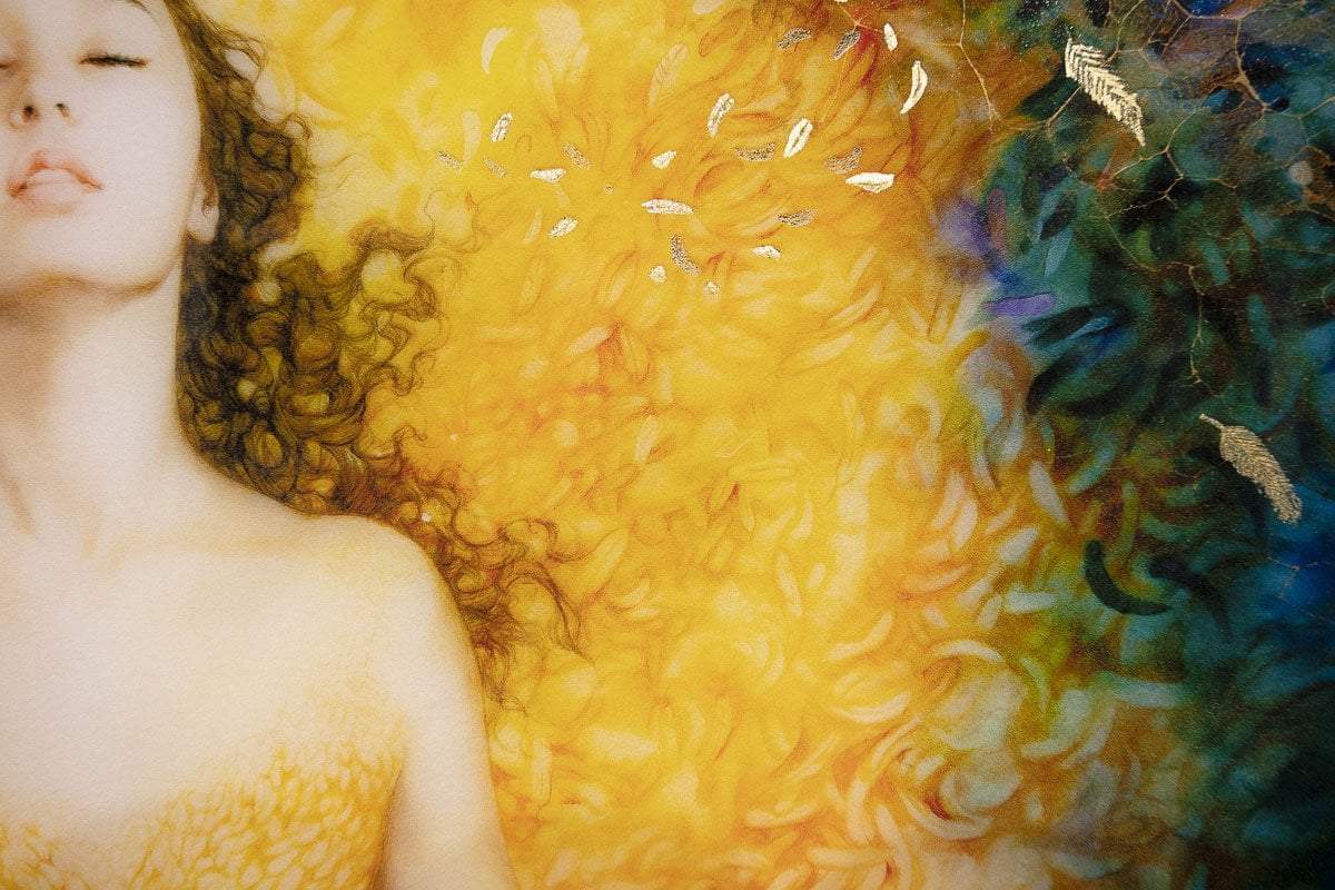 Birth of An Angel - Boutique Edition by artist Kerry Darlington - Wyecliffe Galleries