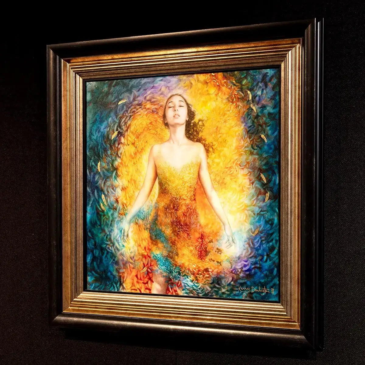 Birth of An Angel - Original - SOLD by artist Kerry Darlington - Wyecliffe Galleries