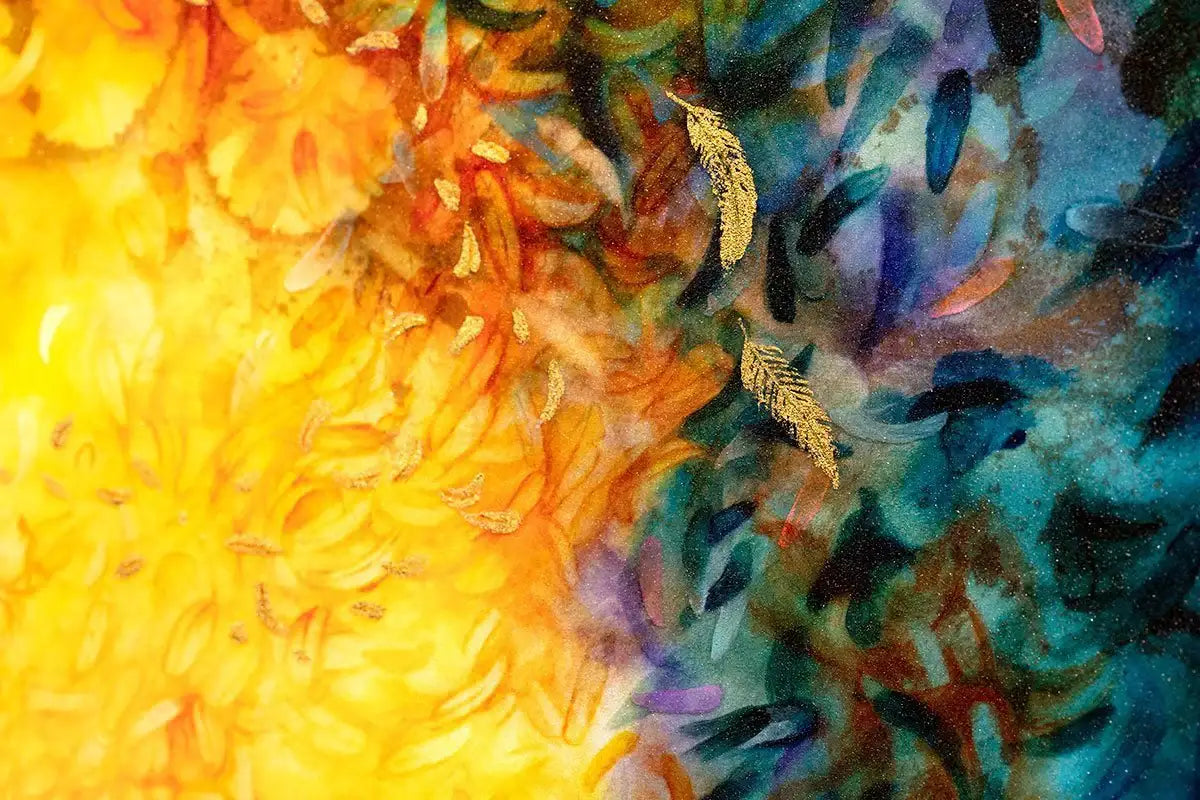 Birth of An Angel - Original - SOLD by artist Kerry Darlington - Wyecliffe Galleries