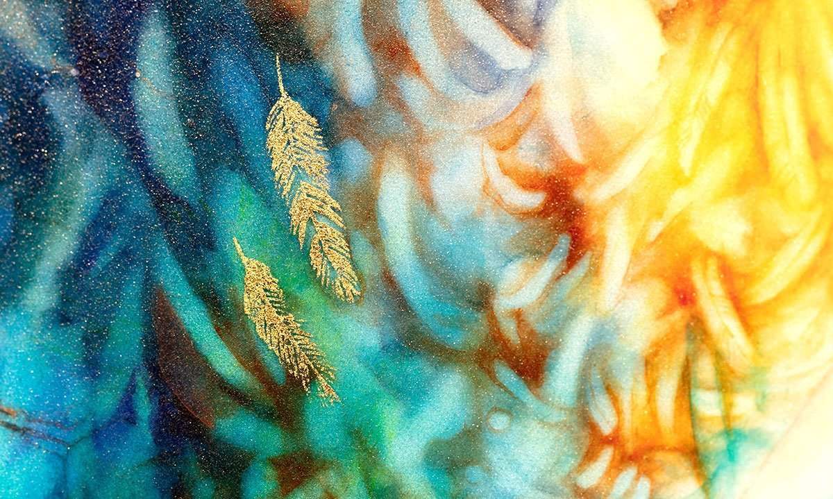 Birth of An Angel - Original - SOLD by artist Kerry Darlington - Wyecliffe Galleries