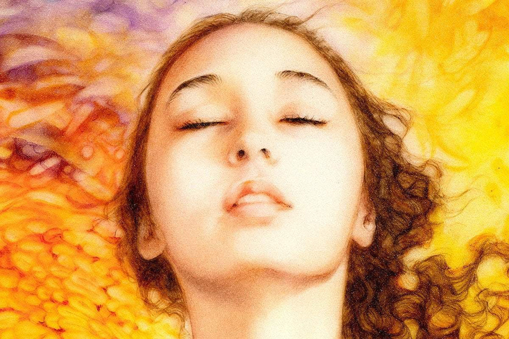 Birth of An Angel - Original - SOLD by artist Kerry Darlington - Wyecliffe Galleries