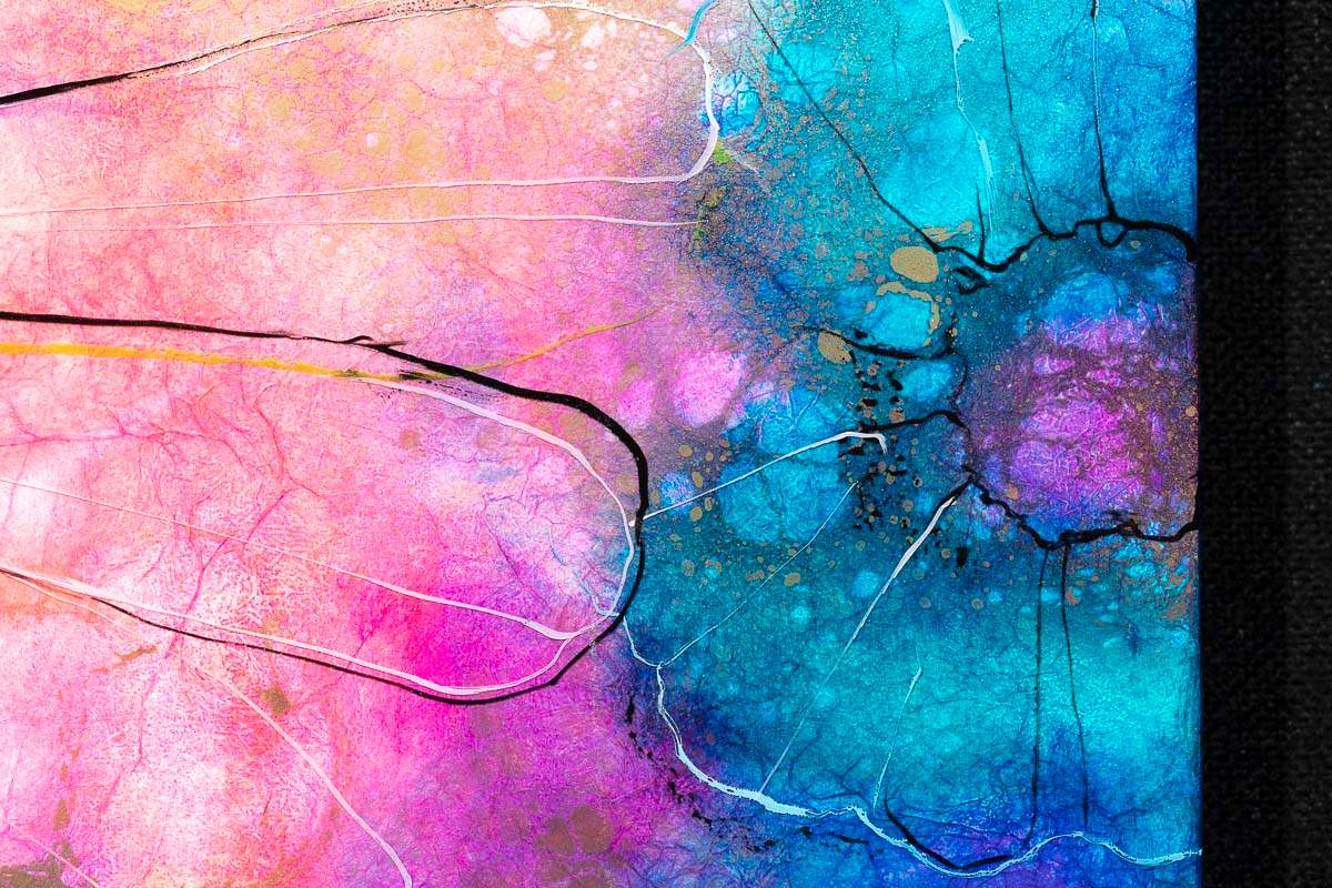 Blanket of Flowers - Original - SOLD by artist Kerry Darlington - Wyecliffe Galleries