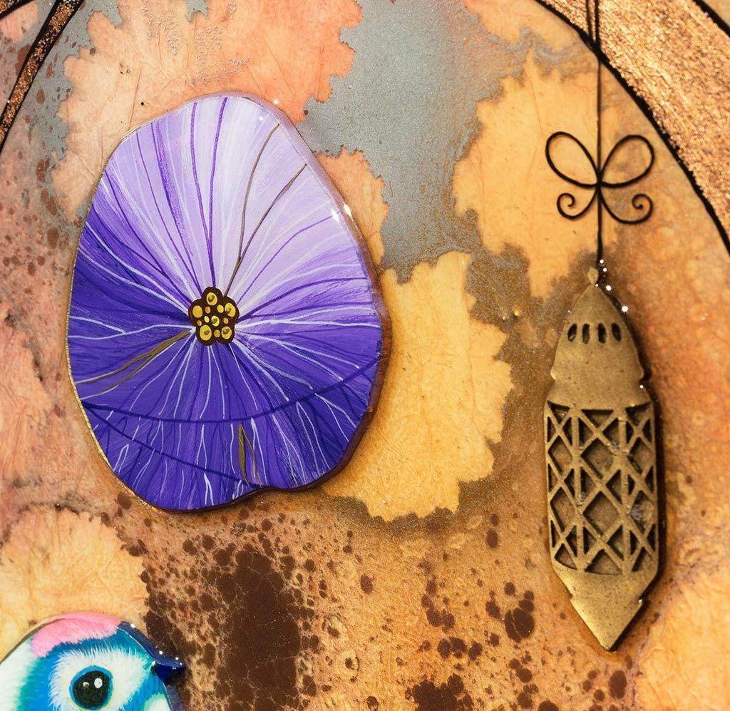 Blossoming - Original - SOLD by artist Kerry Darlington - Wyecliffe Galleries