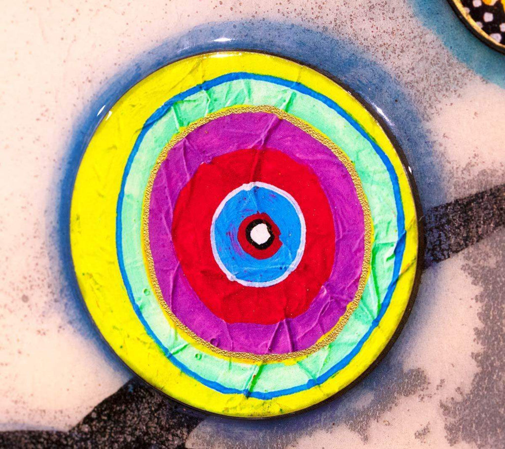 Blue Tree of Charms - Edition by artist Kerry Darlington - Wyecliffe Galleries