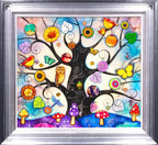 Blue Tree of Charms - Edition by artist Kerry Darlington - Wyecliffe Galleries