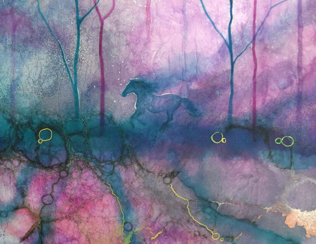 Bodhi - Original - SOLD by artist Kerry Darlington - Wyecliffe Galleries