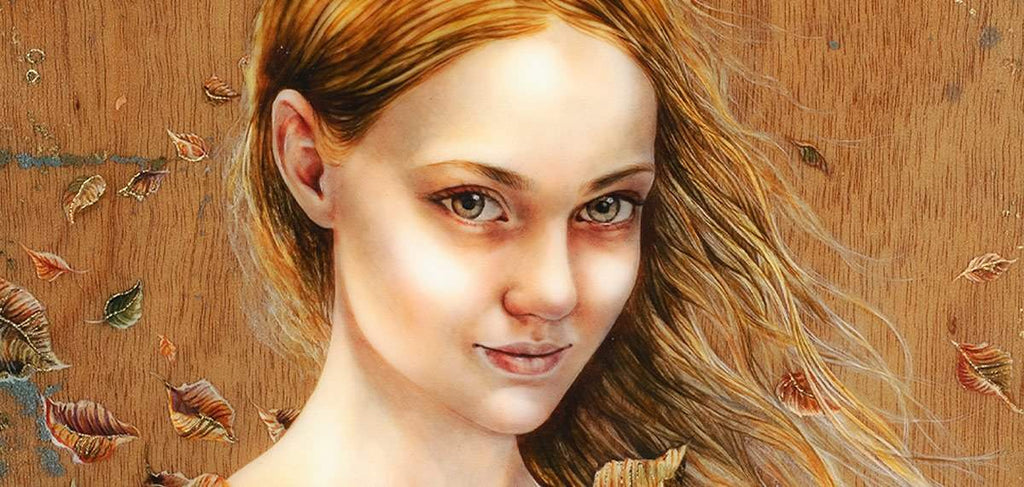 Boutique Faces - Matching Edition Set 2018 - SOLD OUT by artist Kerry Darlington - Wyecliffe Galleries