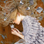 Boutique Faces - Matching Edition Set 2018 - SOLD OUT by artist Kerry Darlington - Wyecliffe Galleries