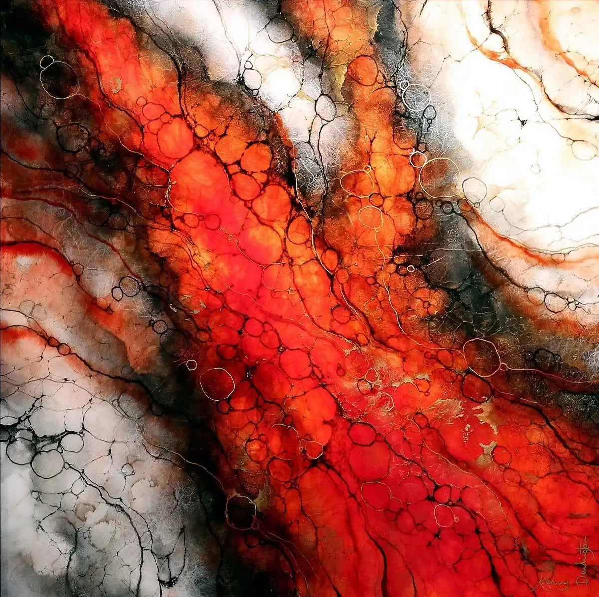 Brava - ORIGINAL - SOLD by artist Kerry Darlington - Wyecliffe Galleries