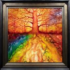 Burnt Sienna - Original - SOLD by artist Kerry Darlington - Wyecliffe Galleries