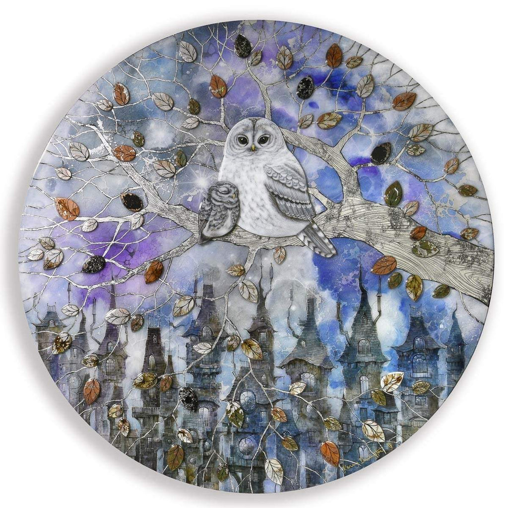 By The Light of The Moon - Original by artist Kerry Darlington - Wyecliffe Galleries