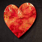 Cariad - Original - SOLD by artist Kerry Darlington - Wyecliffe Galleries