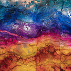 Cavern - Original - SOLD by artist Kerry Darlington - Wyecliffe Galleries