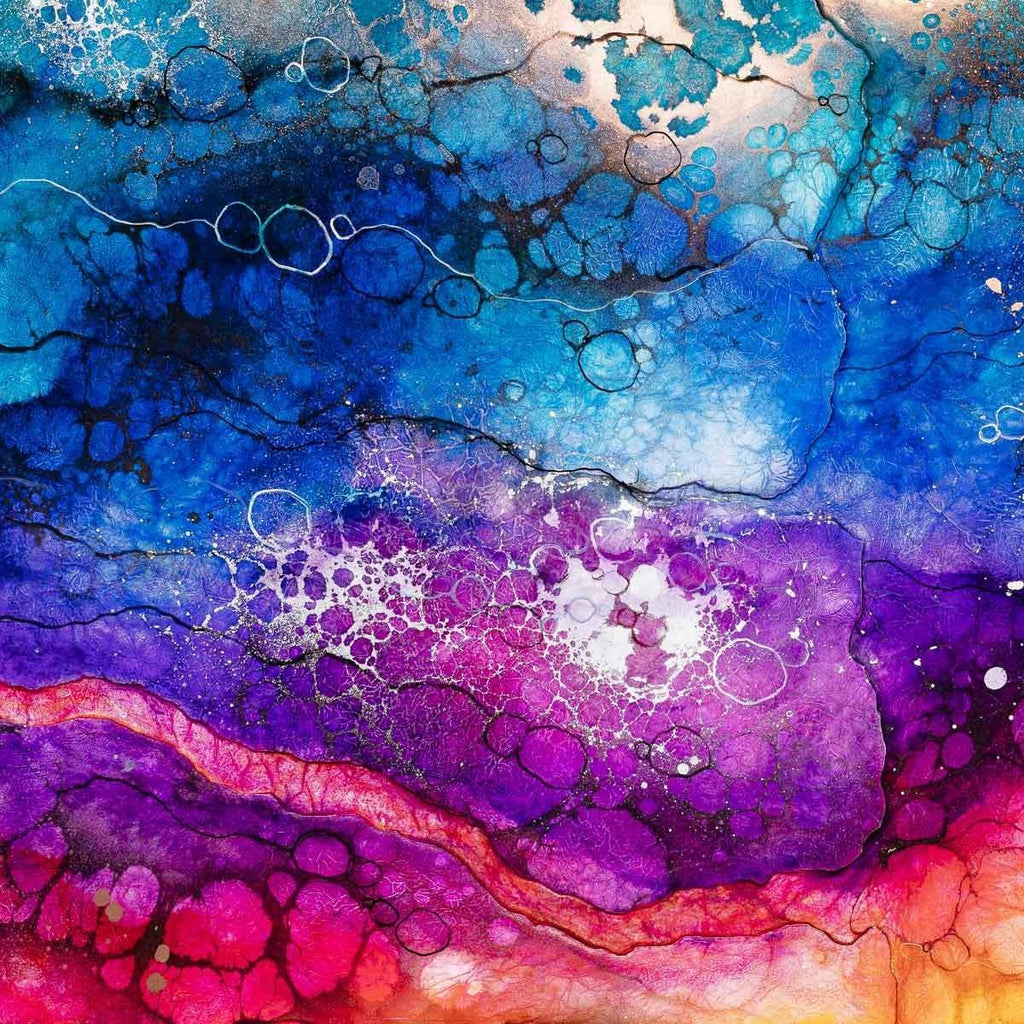 Cavern - Original - SOLD by artist Kerry Darlington - Wyecliffe Galleries