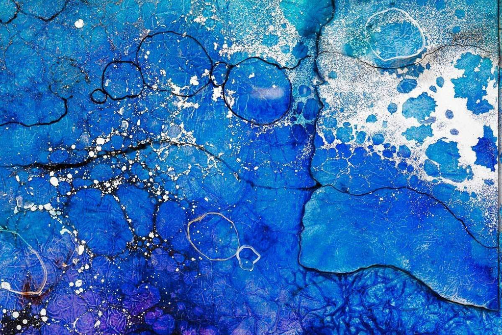 Cavern - Original - SOLD by artist Kerry Darlington - Wyecliffe Galleries