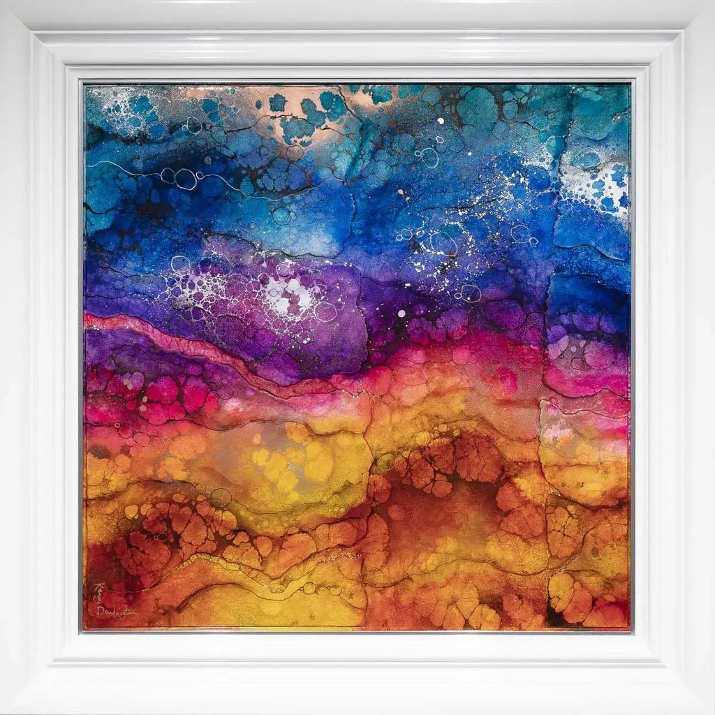 Cavern - Original - SOLD by artist Kerry Darlington - Wyecliffe Galleries