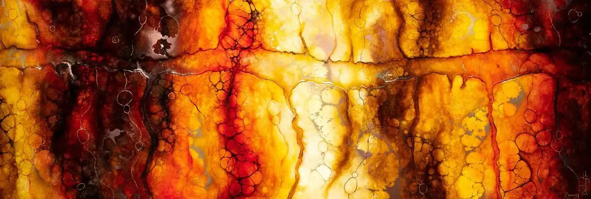 Chaiten - Original SOLD by artist Kerry Darlington - Wyecliffe Galleries