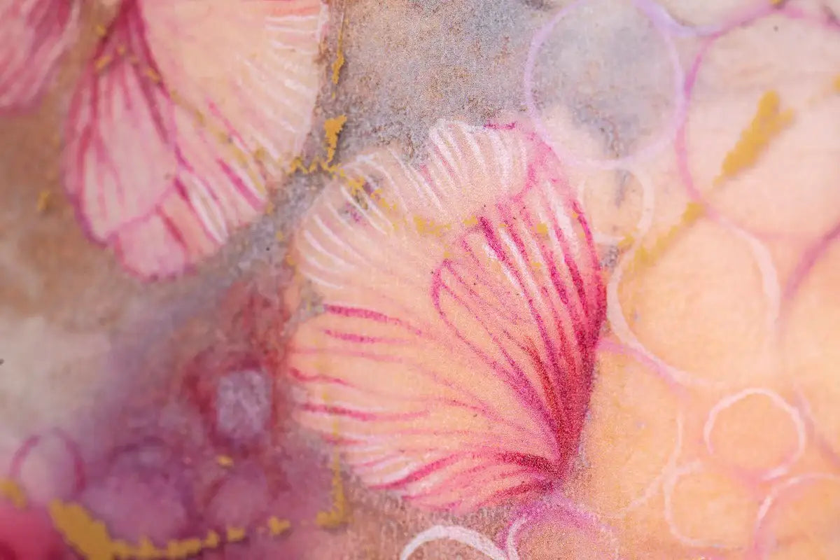 Cherry Blossom - Unique Edition by artist Kerry Darlington - Wyecliffe Galleries