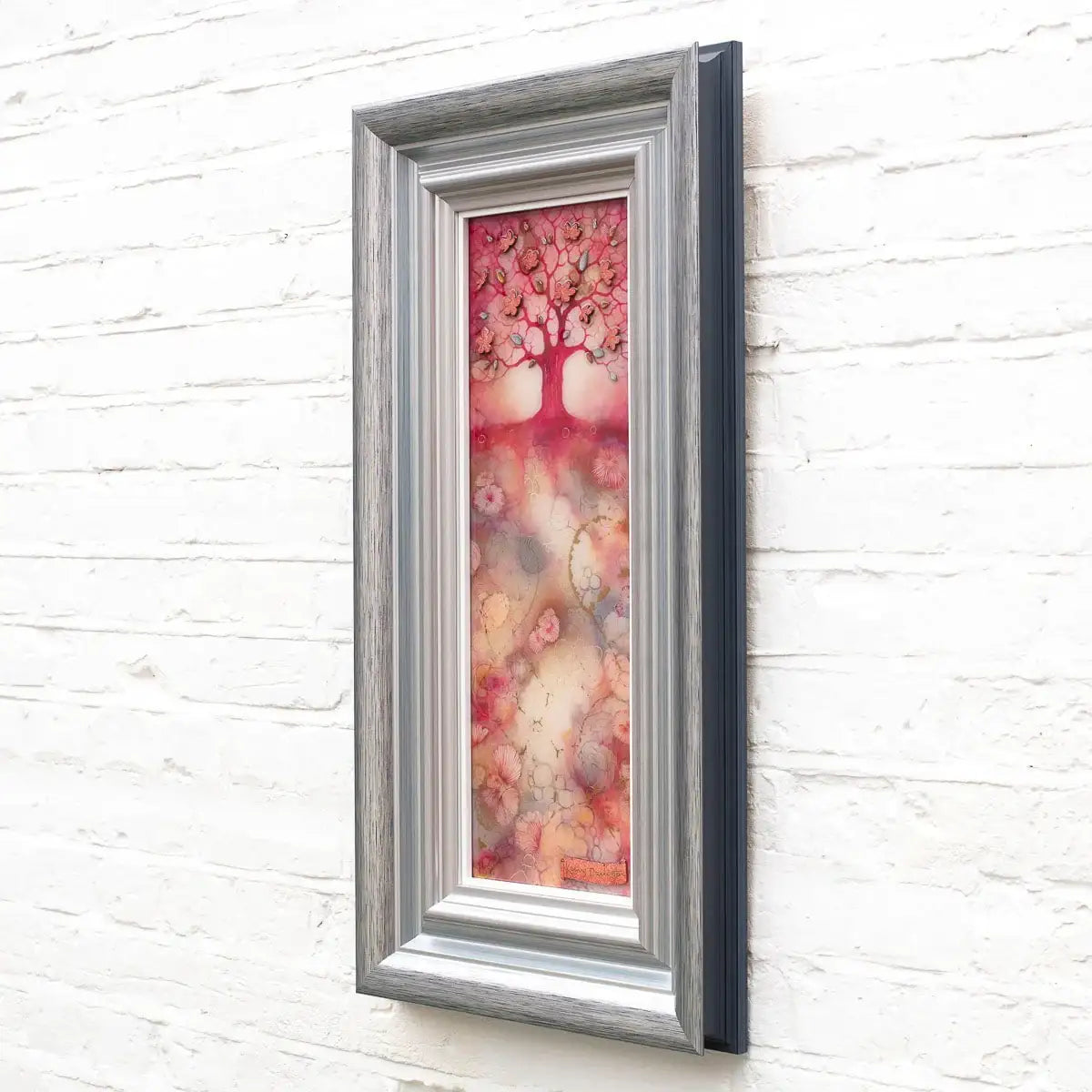 Cherry Blossom - Unique Edition by artist Kerry Darlington - Wyecliffe Galleries