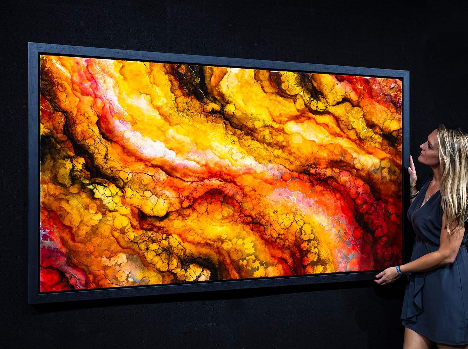 Chikurachiki - Original - SOLD by artist Kerry Darlington - Wyecliffe Galleries