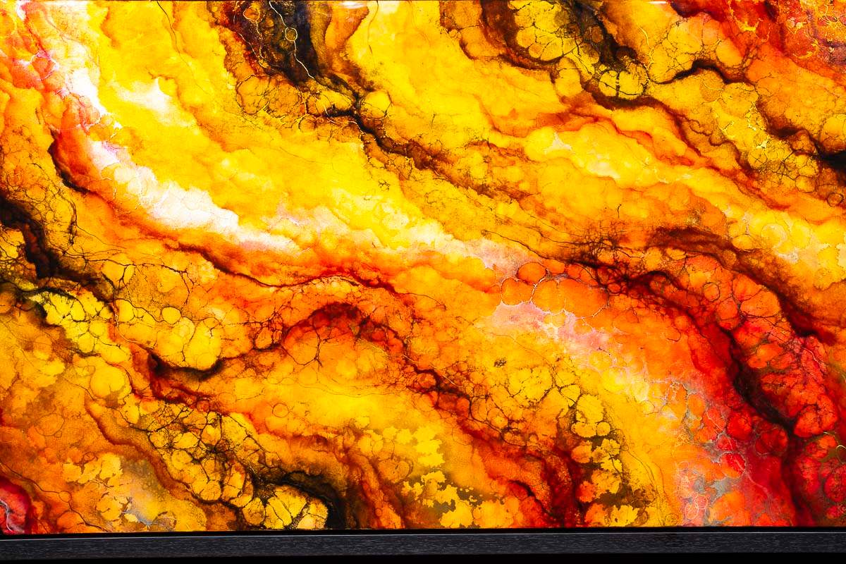 Chikurachiki - Original - SOLD by artist Kerry Darlington - Wyecliffe Galleries