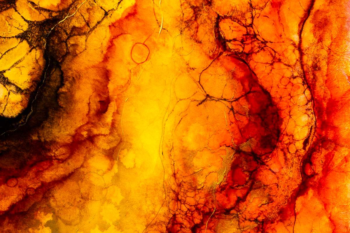 Chikurachiki - Original - SOLD by artist Kerry Darlington - Wyecliffe Galleries