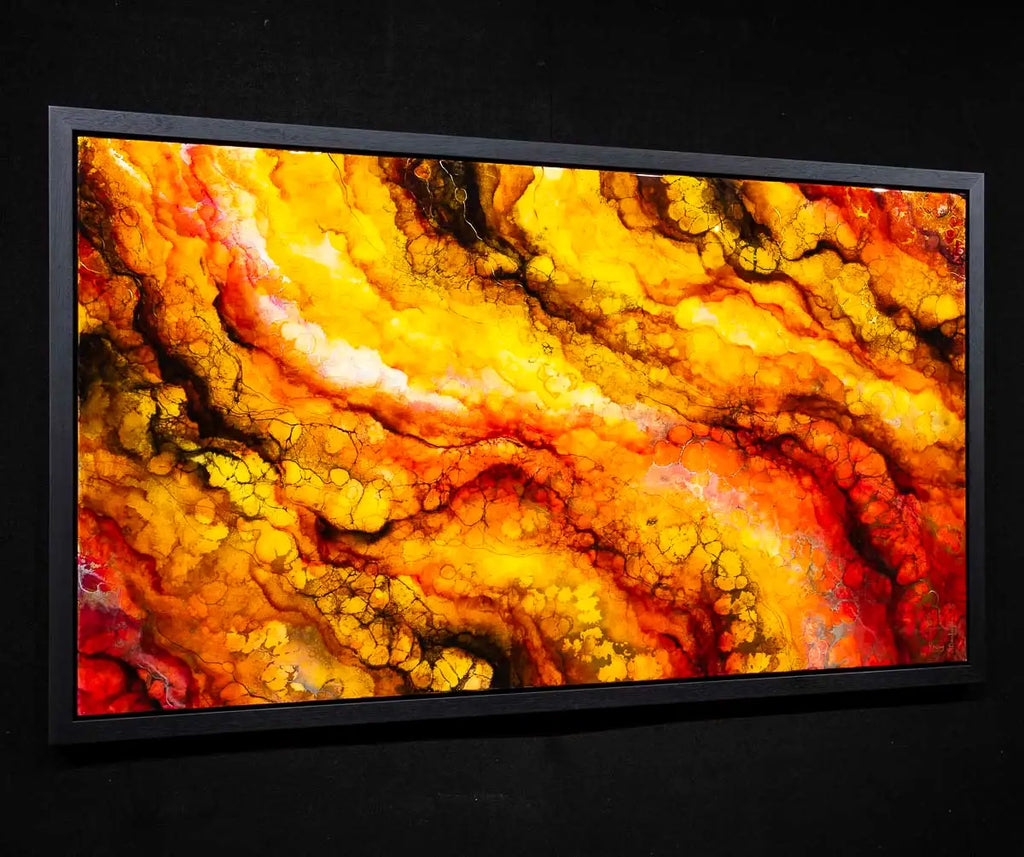 Chikurachiki - Original - SOLD by artist Kerry Darlington - Wyecliffe Galleries