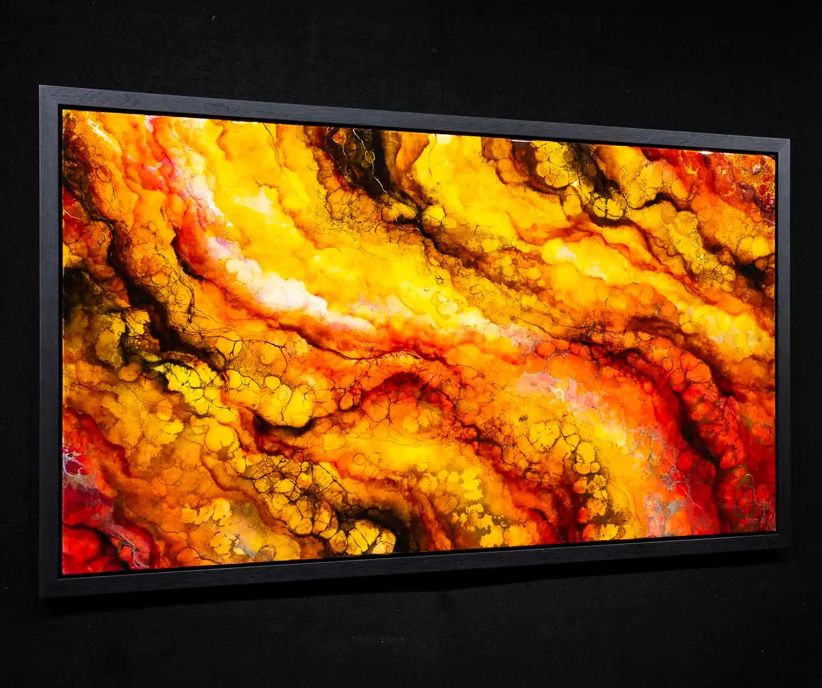 Chikurachiki - Original - SOLD by artist Kerry Darlington - Wyecliffe Galleries