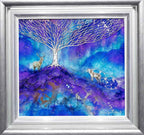 Cloak of Stars - Original - SOLD by artist Kerry Darlington - Wyecliffe Galleries