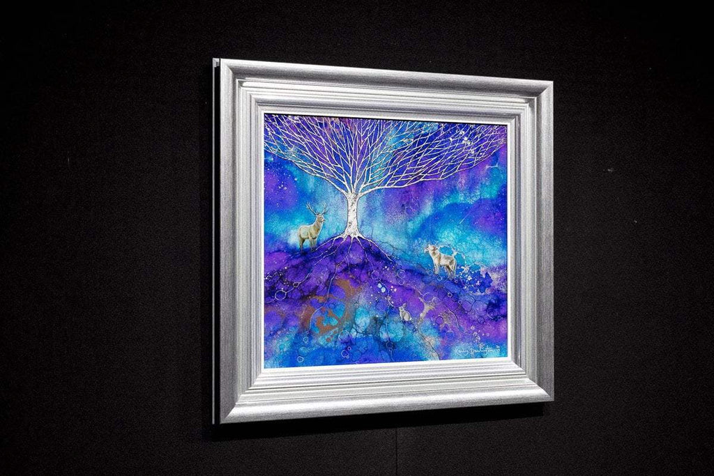 Cloak of Stars - Original - SOLD by artist Kerry Darlington - Wyecliffe Galleries