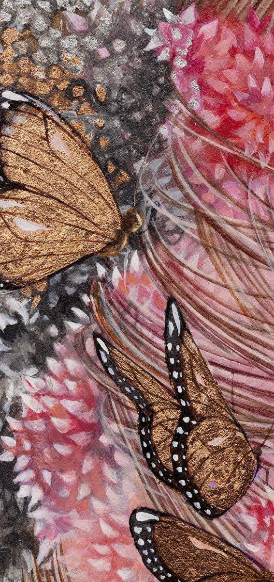 Cocoon - Original - SOLD by artist Kerry Darlington - Wyecliffe Galleries