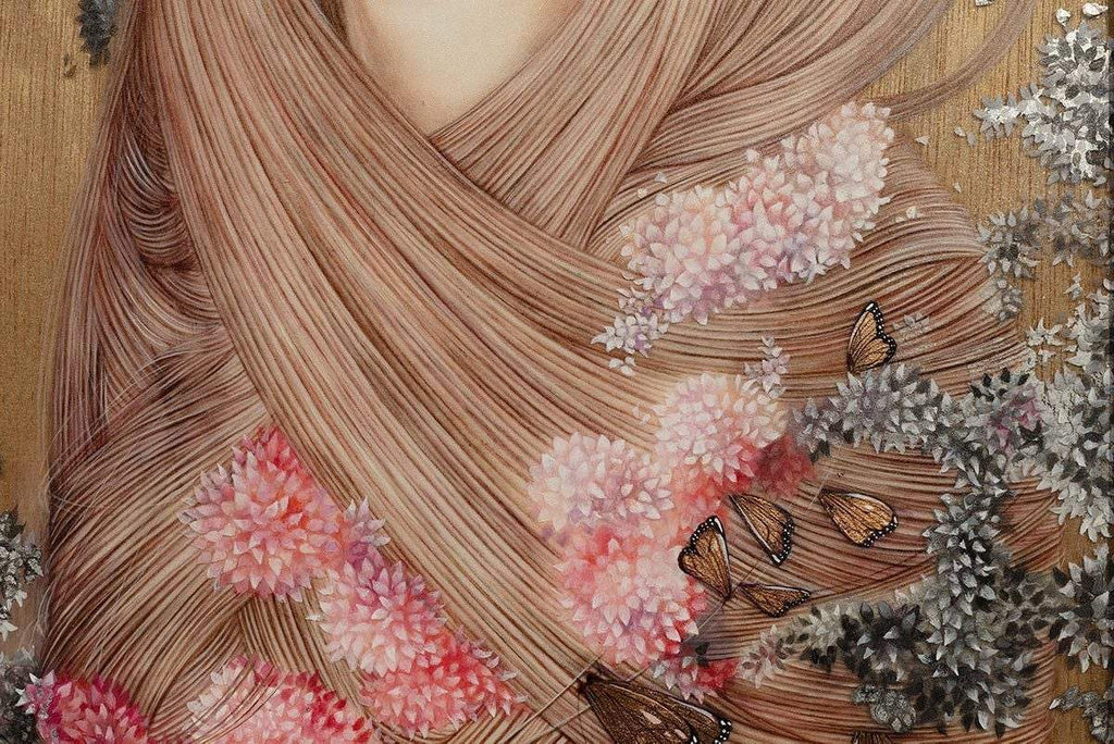 Cocoon - Original - SOLD by artist Kerry Darlington - Wyecliffe Galleries