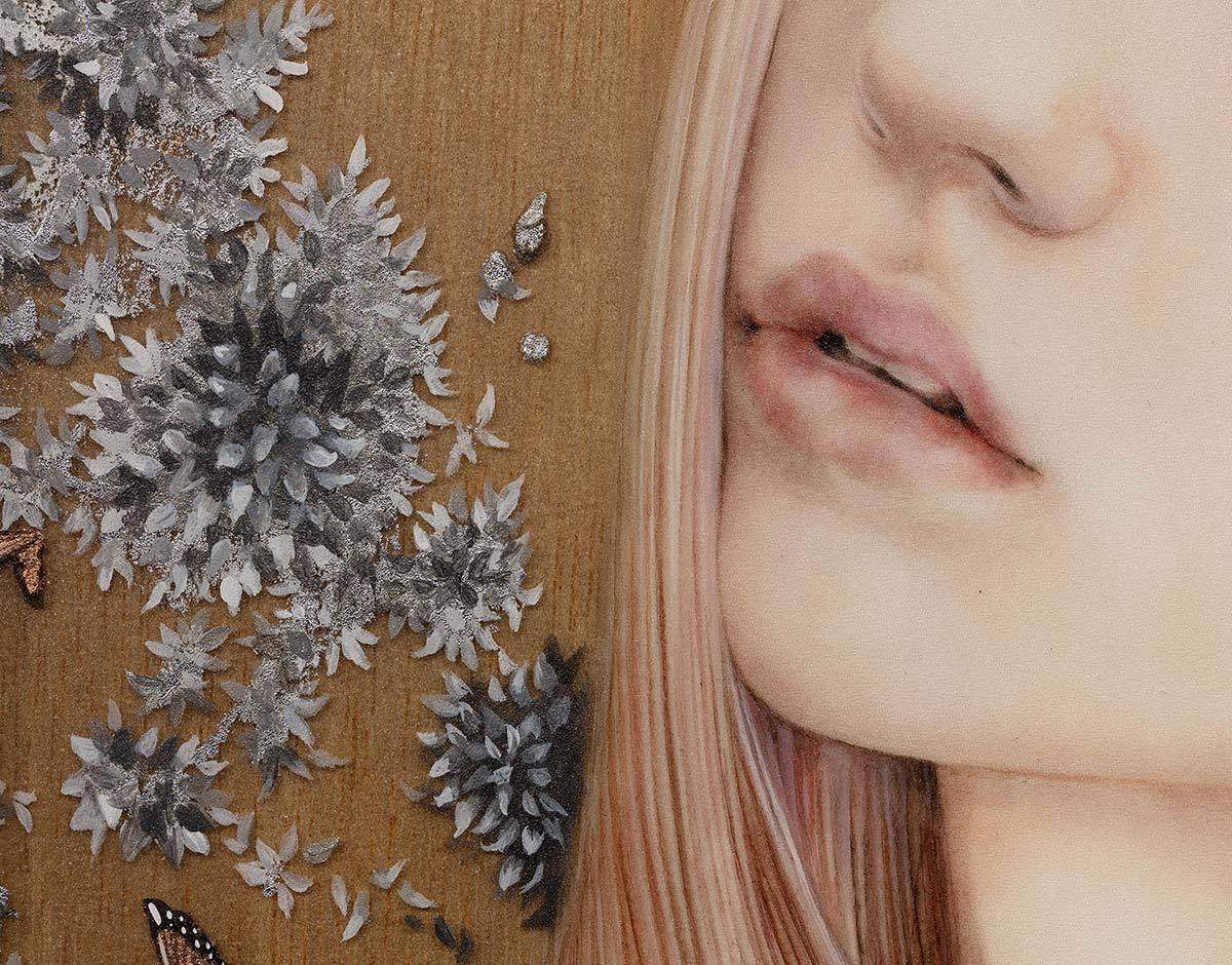 Cocoon - Original - SOLD by artist Kerry Darlington - Wyecliffe Galleries