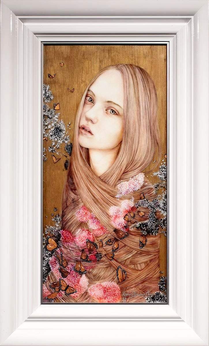 Cocoon - Original - SOLD by artist Kerry Darlington - Wyecliffe Galleries