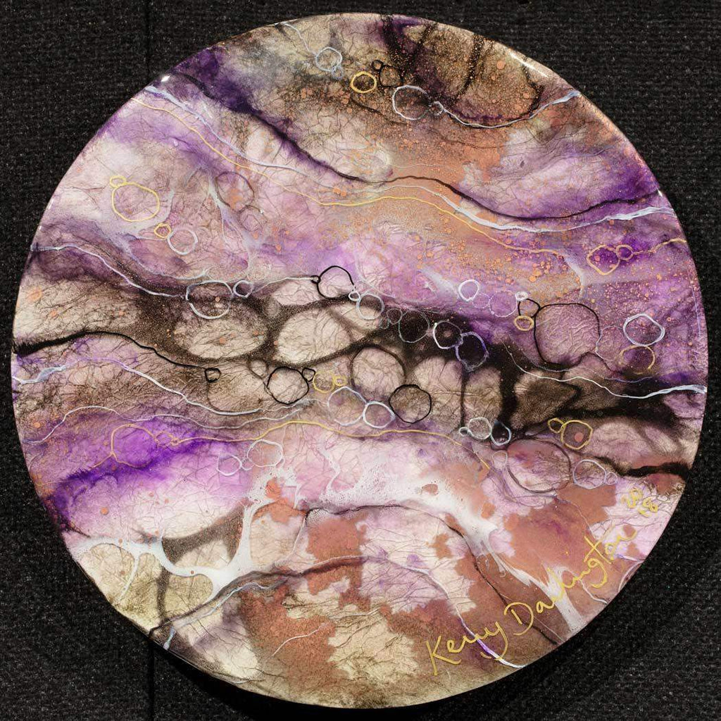 Comet - Original - SOLD by artist Kerry Darlington - Wyecliffe Galleries