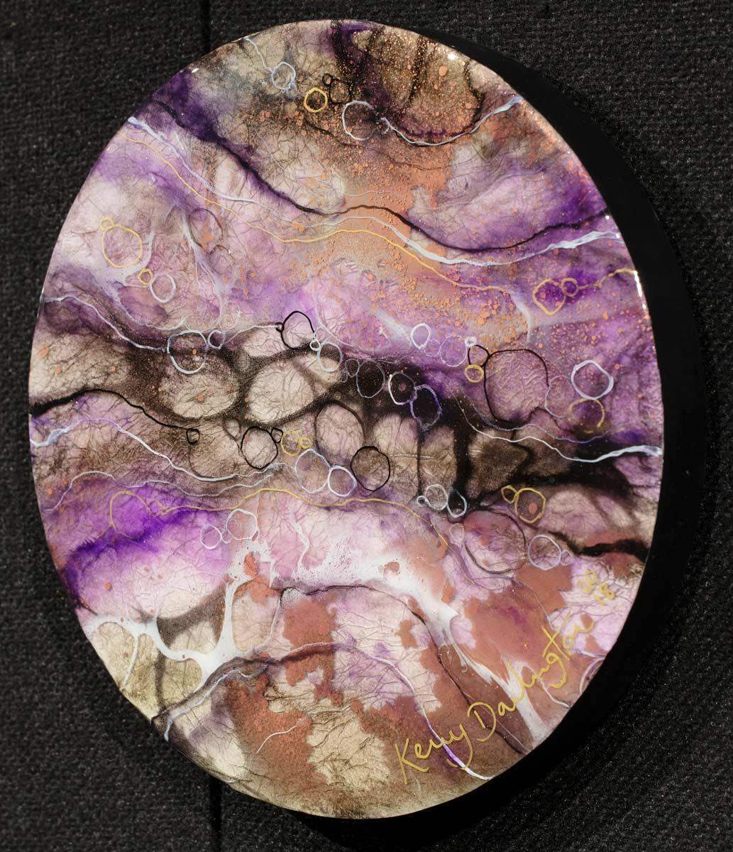 Comet - Original - SOLD by artist Kerry Darlington - Wyecliffe Galleries