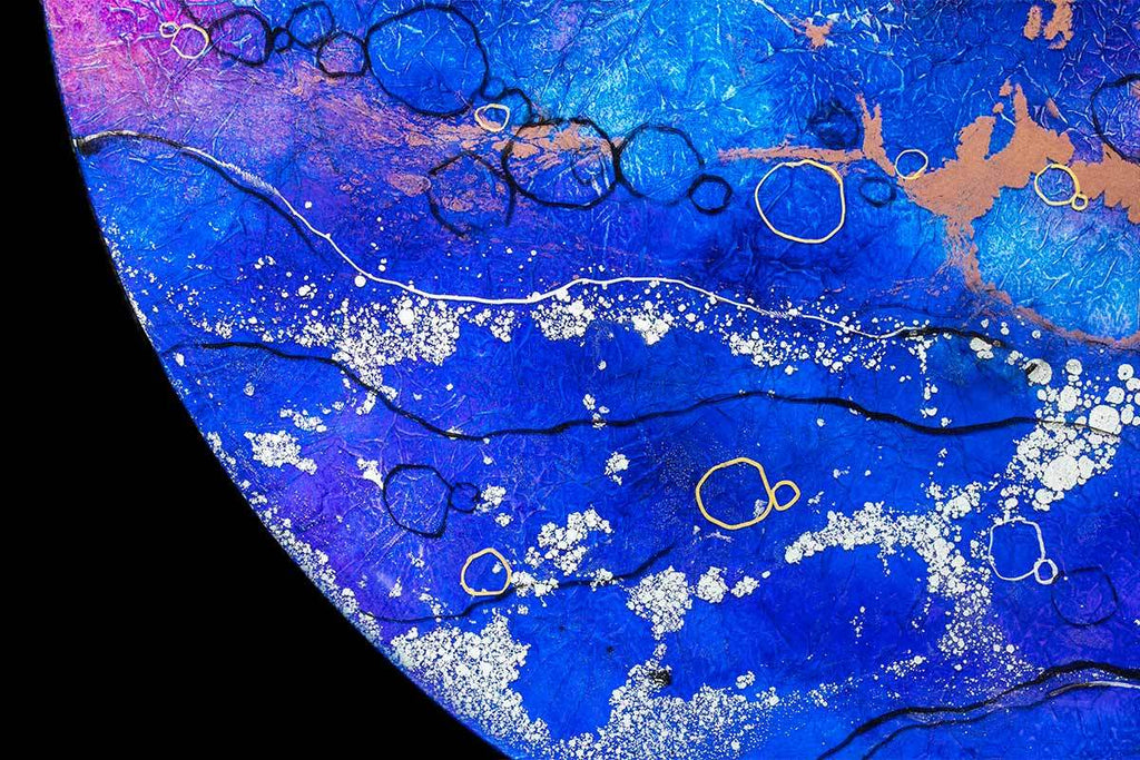 Comet West - Original - SOLD by artist Kerry Darlington - Wyecliffe Galleries