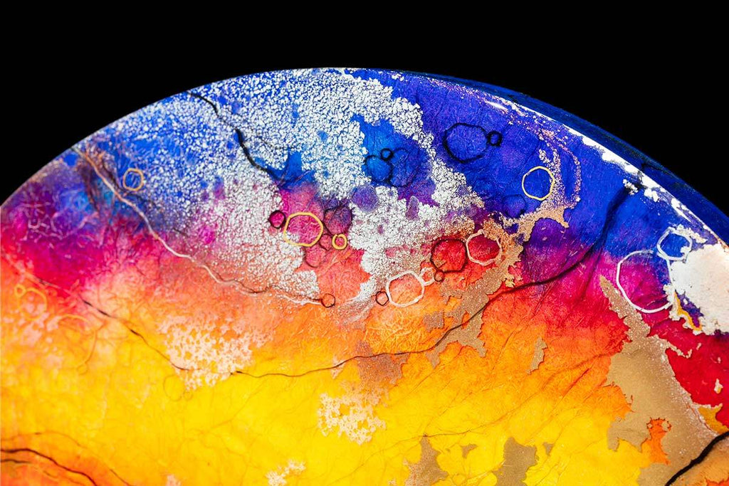 Comet West - Original - SOLD by artist Kerry Darlington - Wyecliffe Galleries