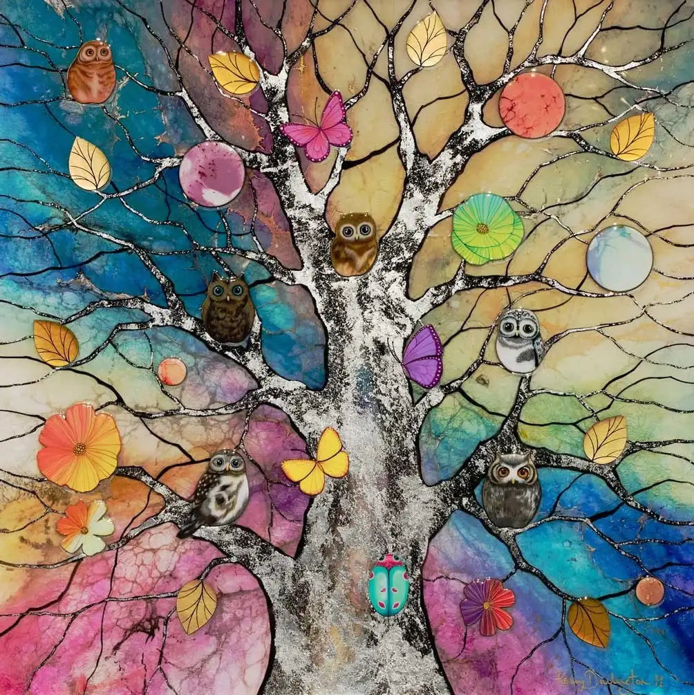 Companions - Original - SOLD by artist Kerry Darlington - Wyecliffe Galleries